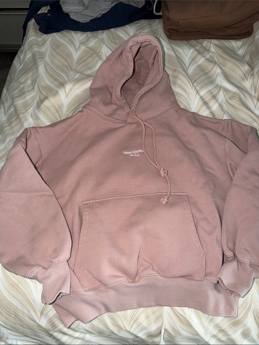 Women’s Dusty Pink Hoodie